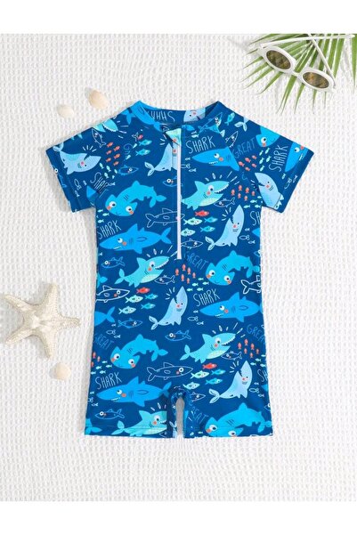 OEM Costum de baie pentru baieti, 12-18 luni, 80-86 cm