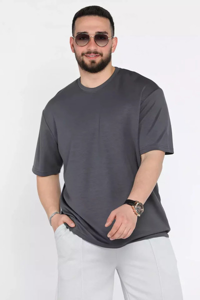 TOZLU Ανδρικό T-shirt με λαιμόκοψη ποδηλάτου