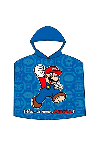 Nintendo Super Mario Bros cotton poncho towel