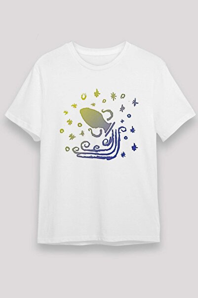 Darkhane Aquarius Water Sign Printed T-Shirt