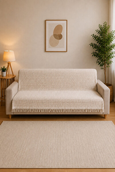 Bumedo Double-Sided Buldan Woven Cotton Sofa Cover 170X210 cm – Sofa Bed Cove...