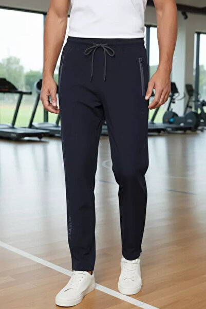 TOZLU Men's Zippered Sweatpants