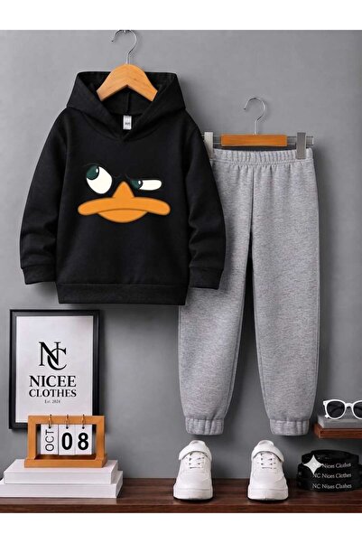 NC Nicee Clothes DEČJI UNISEKS TRENERK SET (ZIMSKA ODEĆA SA DAFIDAK PRINTOM)