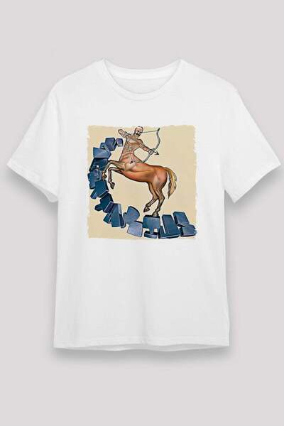 Darkhane Sagittarius Cybernetic Centaur Computer Theme Printed T-Shirt