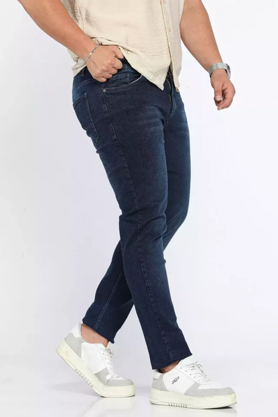 TOZLU Pantaloni din denim Lycra pentru bărbați