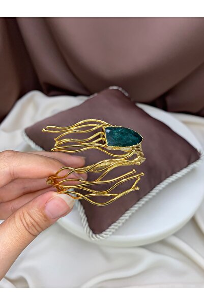 sitrini إكسسوار هدية مرصع بالأحجار، سوار أيرا مرصع بالأحجار