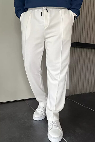 TOZLU Elastic Waistband Cotton Sweatpants