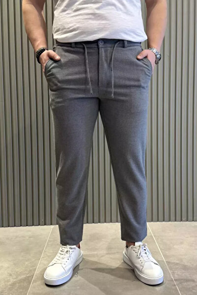 TOZLU Pantaloni pentru bărbați cu talie elastică și șireturi pantaloni jogger