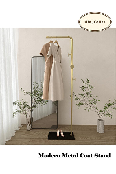 Old_Feller Modern Metal Coat Rack Freestanding ,Perfect for Bedroom, Living R...
