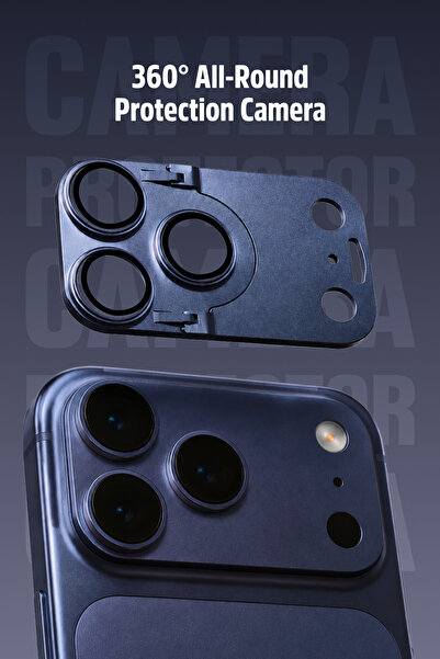 WANNA PROTECT iPhone 17 Pro Max Camera Lens Full Coverage Lens Protector with...