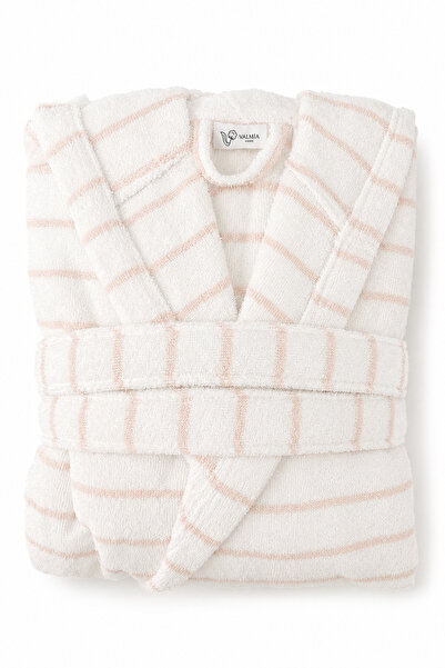 Valmia Home Unisex Hooded 100% Cotton Microcotton Large Size Bathrobe L-5Xl
