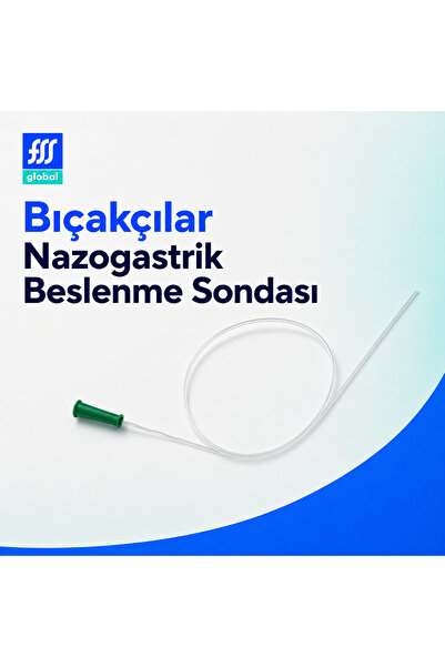 FSS GLOBAL Bıçakçılar Nazogastrik Beslenme Sondası 14fr