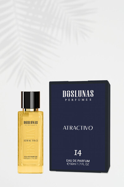 DOS LUNAS Cosmetics دوس لوناس عطر أتراكتيفو 14 أو دو بارفان مزيج متطور من الن...