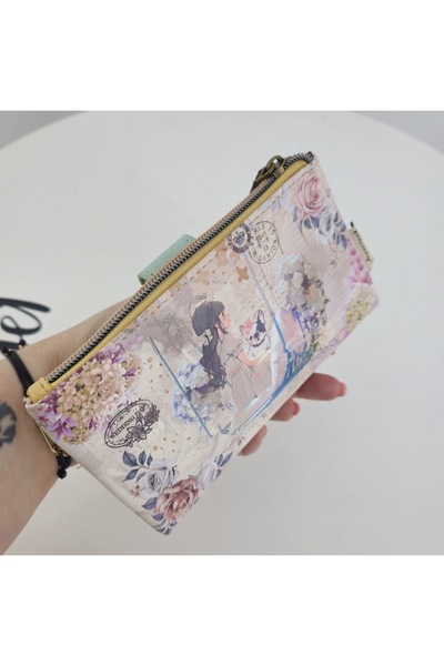 Sweet Candy Synthetic Wallet Doll with Card Space and Internal Pocket for Women