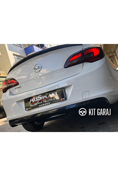KitGaraj Opel Astra J Sedan 2009-2015 Piano Black Spoiler (Plastik) Boyalı