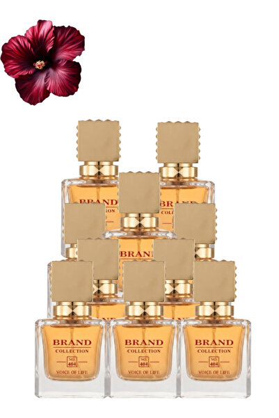 BRAND COLLECTİON 10 قطع رقم 10 عطر صوت الحياة 404 سعة 25 مل