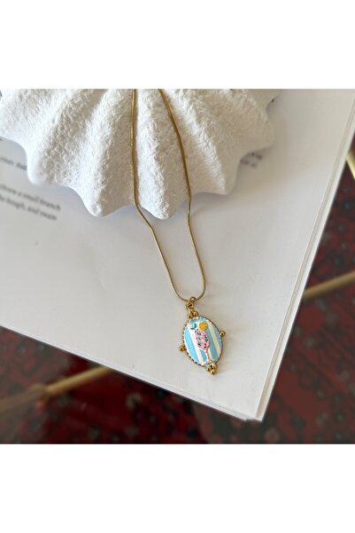 Alice İsstanbul Steel Plate Lemonade Necklace