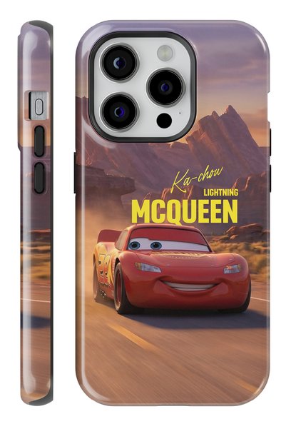 WANNA PROTECT (Magsafe) iPhone 16 Pro Mcqueen Double Layer Glossy Protect Pho...