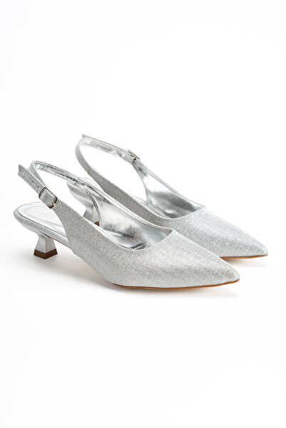 DYG STORE Women's 4 cm Heeled Pointed Toe Evening Dress Shoes