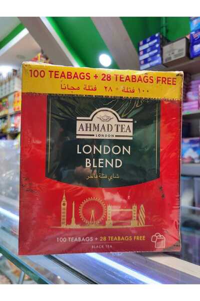Genel Markalar Ahmad Tea London Blend – 100 + 28 Adet Hediye