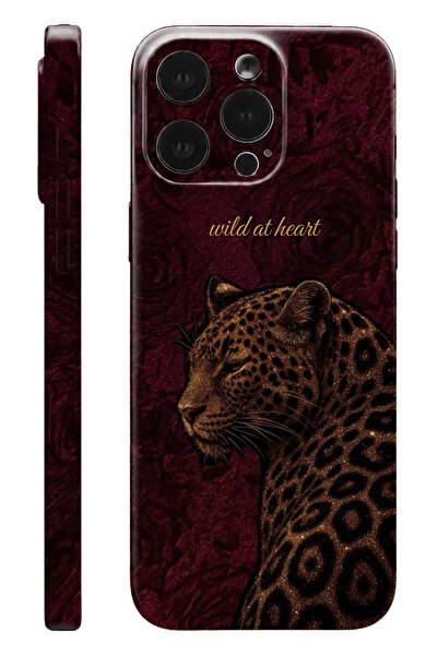 WANNA PROTECT iPhone 13 Pro Wild Of Heart Protect Slim Parlak Tam Kaplayan Ba...
