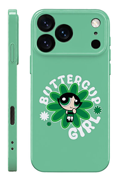 WANNA PROTECT iPhone 17 Pro Max Butter Cup Girl Protect Slim Parlak Tam Kapla...