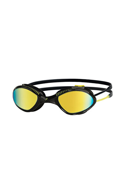 Zoggs TIGER TITANIUM REGULAR FIT ΓΙΑΛΑΚΙΑ — Χρώμα BLACK YELLOW/MIRRORED