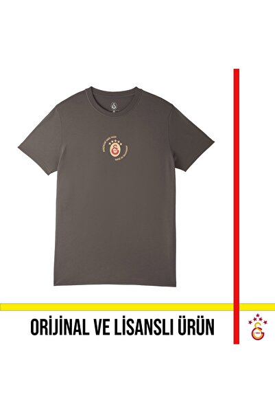 Galatasaray Licensed Truths History Writer 5 Star Anthracite T-Shirt E251392