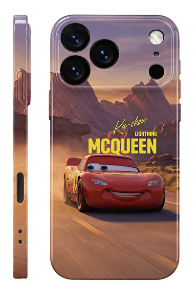 WANNA PROTECT iPhone 17 Pro Max McQueen Protect Slim Parlak Tam Kaplayan Bask...