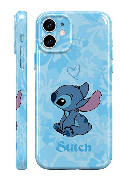 WANNA PROTECT iPhone 11 Stitch Protect Slim Parlak Tam Kaplayan Baskı Kamera ...
