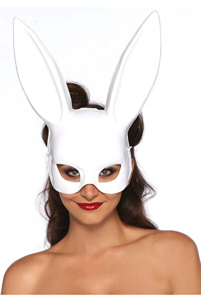Leg Avenue Fetish Masks Masquerade Rabbit Mask White