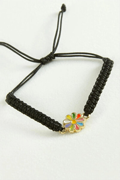 Mercansa Daisy Macrame Rope Bracelet