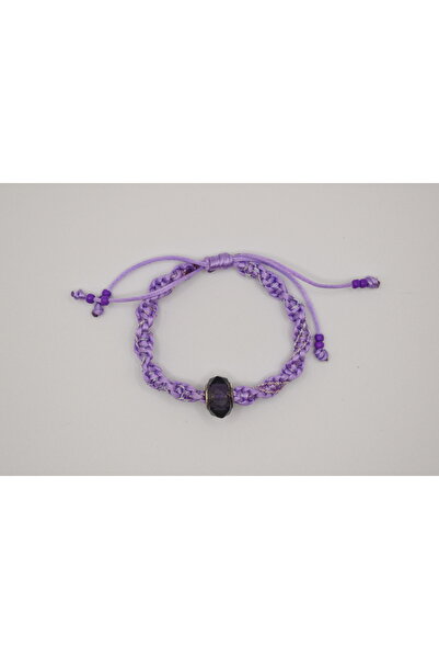 Designed Handmade Purple Crystal Charm