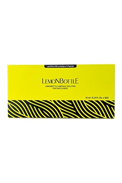 LEMON BOTTLE Ser tonifiant - - 5 fiole x 10 ml Tonifiant