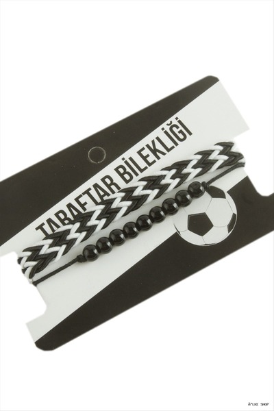 ZERO LAND Ilkestor Fan Braided Rope (221521) Bracelet Black