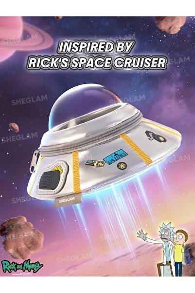 SHEGLAM Rick and Morty X Space Adventure Makeup Bag