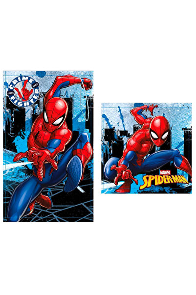 Marvel Spiderman set 2 cotton bath towels