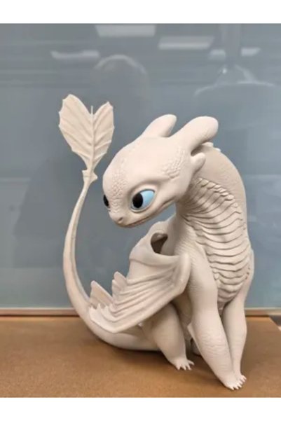 Internos Design Ejderhanı Nasıl Eğitirsin Light Fury 24 cm Işık Öfkesi Işığın...