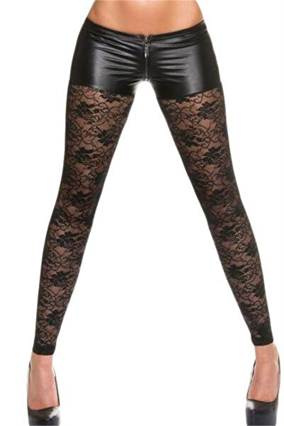online kapsulavm avm alışveriş Lace Detailed Shorts Leggings