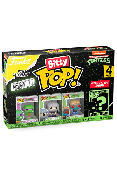 Funko Μπλίστερ 4 φιγούρες Bitty POP Χελωνονιντζάκια Ντονατέλο