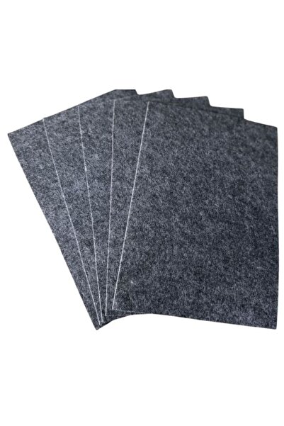 feltland Fetru rigid 2mm, set 5 coli A4/20*30cm, gri pestrit