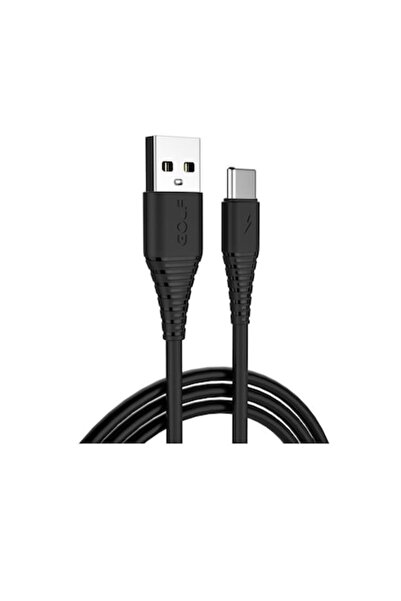 Golf Cablu USB la USB Tip C Flying Fish Fast Cable 3A NEGRU GC-64t