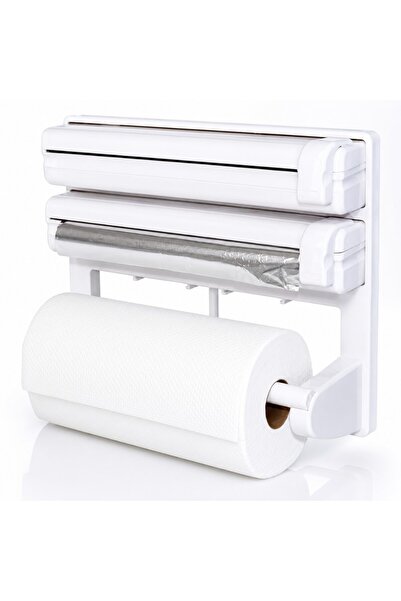 Sosar ® Triple Kitchen Dispenser for Paper, Cling Film & Aluminum Foil - Wall...