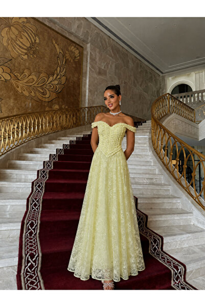 BYNAN فستان نسائي سهرة
