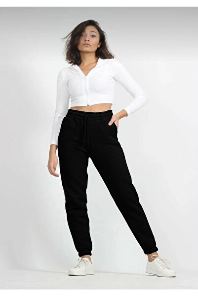 EYAX MODA Unisex 2Ip Knitted Fabric Tracksuit Bottom