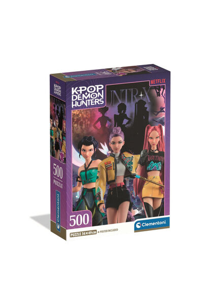 CLEMENTONI Kpop Demon Hunters 2 puzzle 500 piese