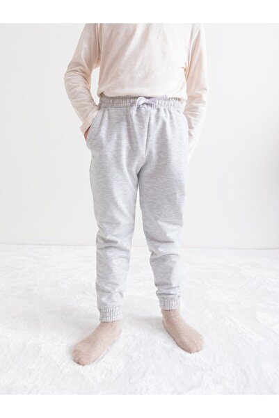 EYAX MODA Boy's Basic Tracksuit Bottom (2-7 Years) - Gray