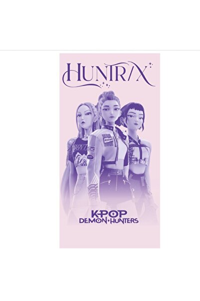 Netflix KPop Demon Hunters Huntrix microfibre towel
