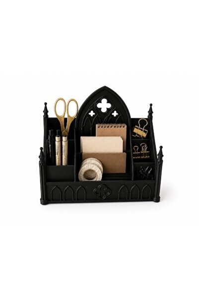 OEM Organizator de birou gotic cu multiple compartimente pentru accesorii și ...