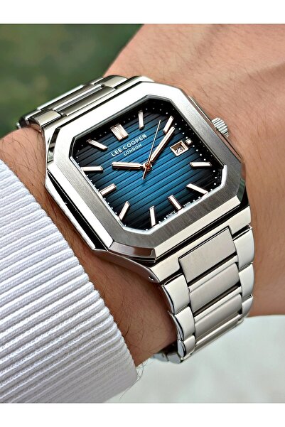 Lee Cooper 5 Atm Calendar Steel Band Men's Wristwatch with Calendar 8269Lc